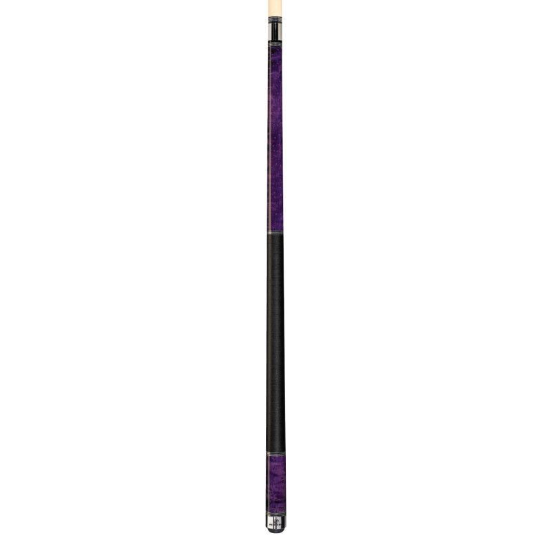 Players Violet Birdseye Cue with Black Linen Wrap C-965