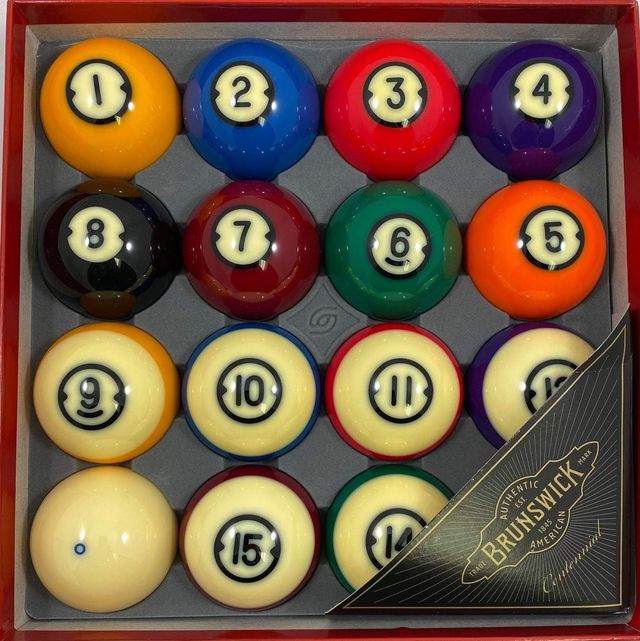 The Brunswick Centennial Pocket balls