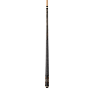Energy By Players Grey Stained Maple Sneaky Pete Cue with Black/White Linen Wrap HC18