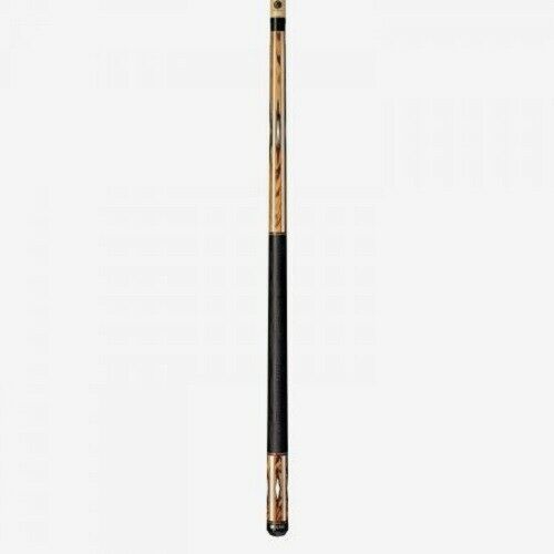 Lucasi Custom Maple/Zebrawood & Imitation Bone/Cocobolo Cue with Embossed Leather Wrap  LZC33
