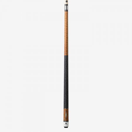 Lucasi Custom Exotic Apitong Diamond Series Cue with Black/White Linen Wrap LZD3