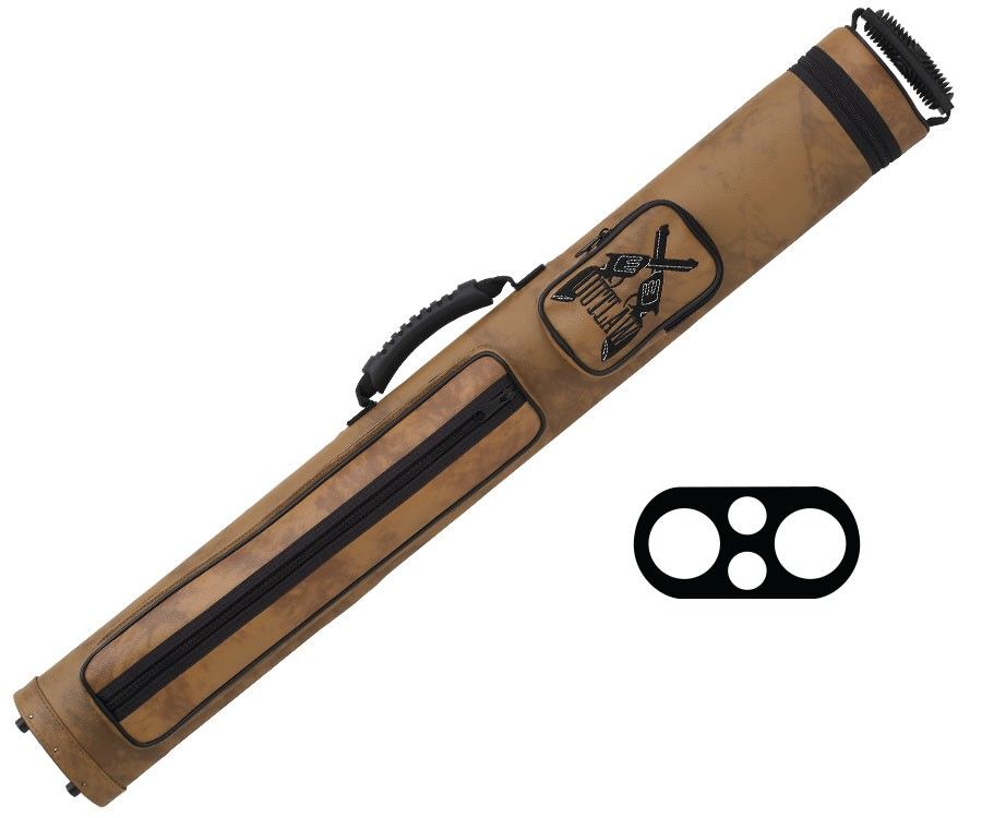 OUTLAW OLH22 2 BUTT 2 SHAFT GUNS HARD CASE