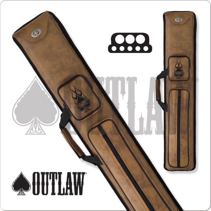 Outlaw OLH35 3x5 Hard Case Flames