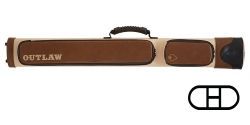 OUTLAW OLX22 BROWN 2 BUTT 2 SHAFT HARD CASE