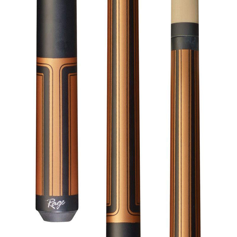 Rage Matte Copperhead Wrapless Cue RG103