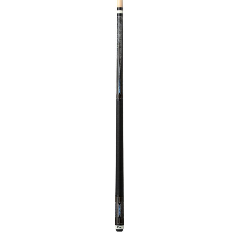 Rage Blue Deco Cue with Black Nylon Wrap RG217