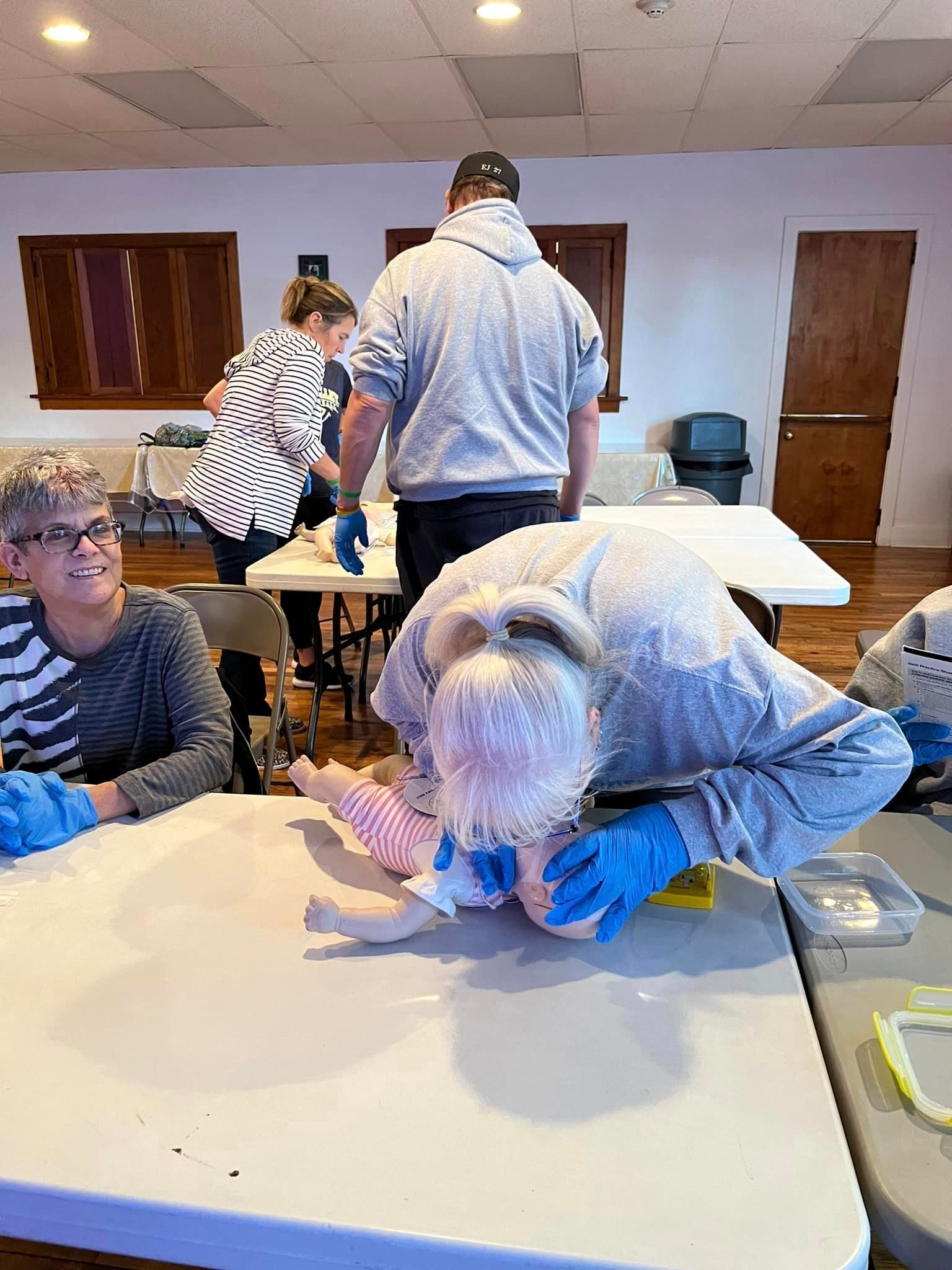 Ethan Joner Memorial Foundation first Adult and Pediatric CPR/AED training, Jan 14, 2024
