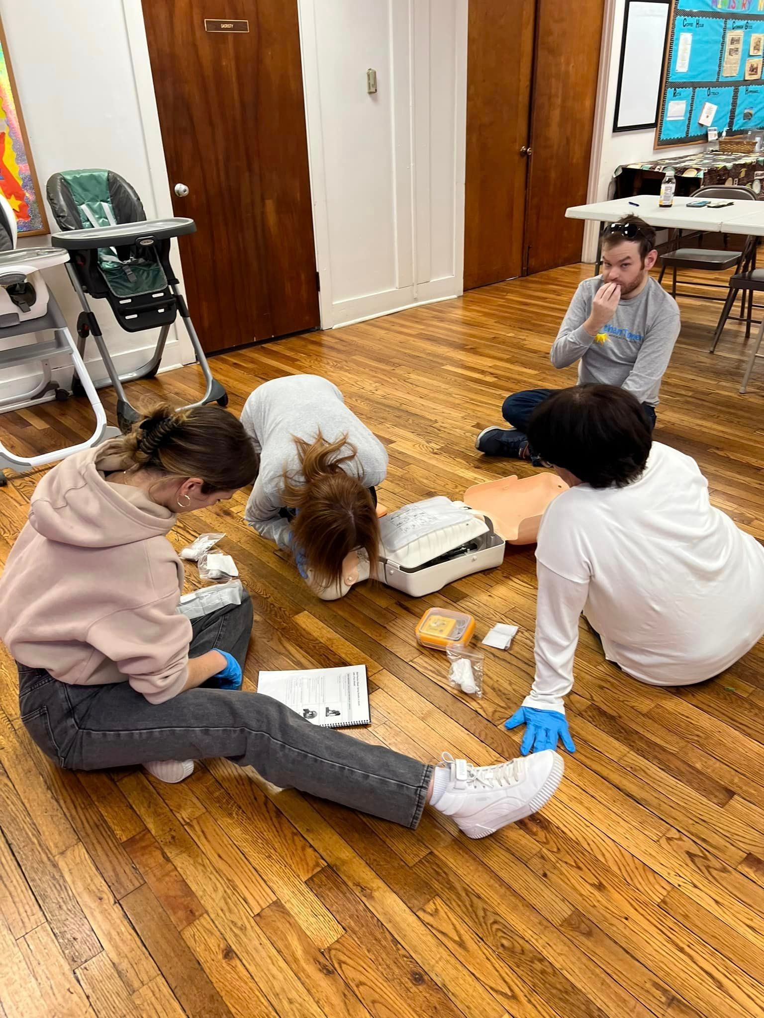 Ethan Joner Memorial Foundation first Adult and Pediatric CPR/AED training, Jan 14, 2024