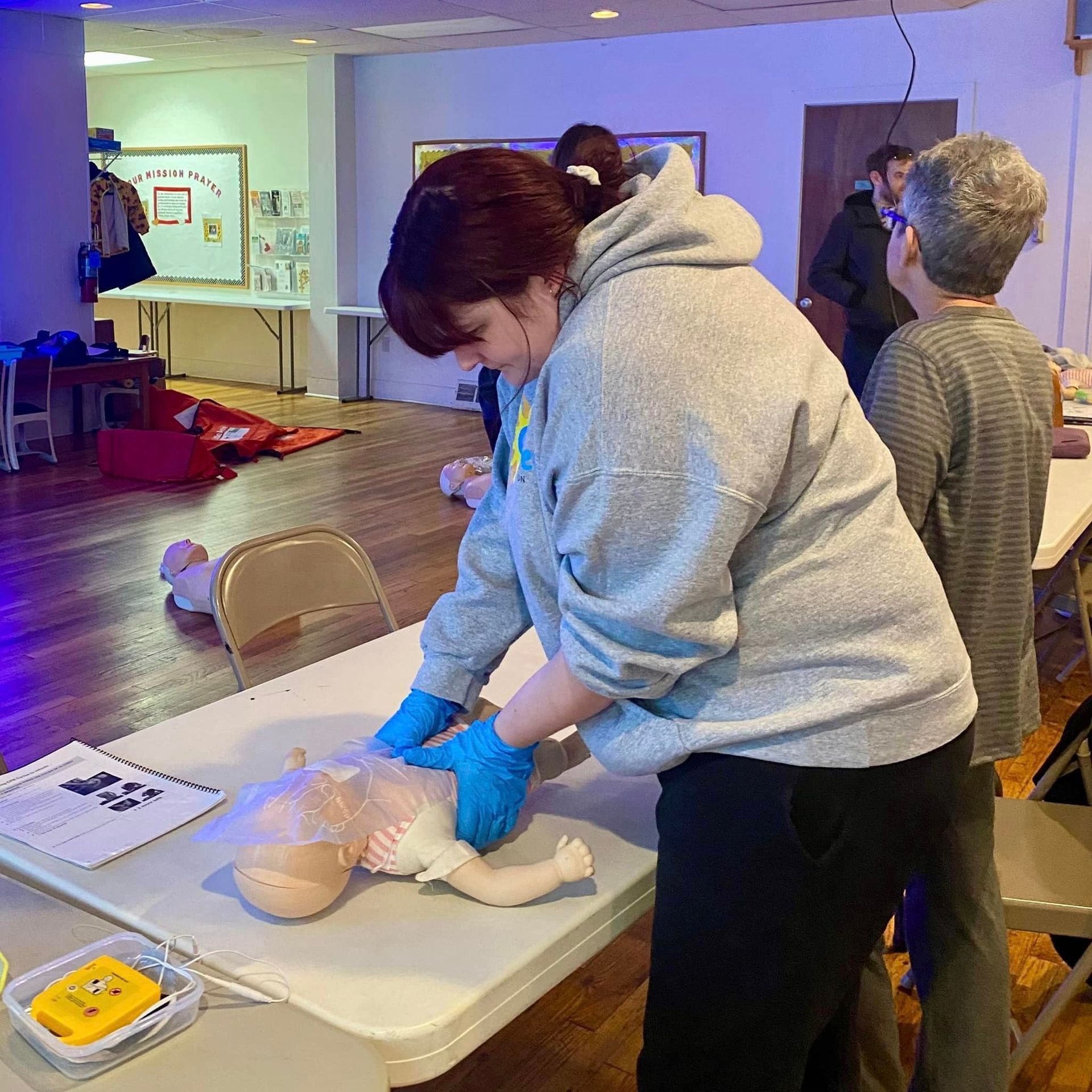 Ethan Joner Memorial Foundation first Adult and Pediatric CPR/AED training, Jan 14, 2024