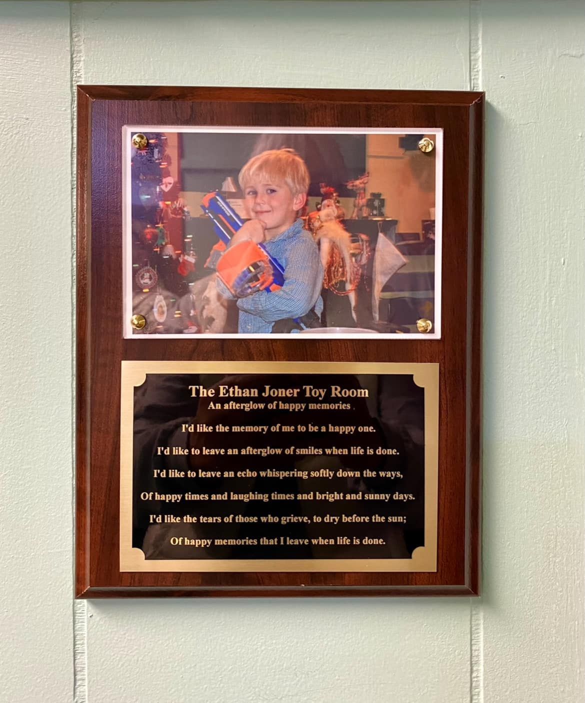 Ethan Joner Memorial Foundation