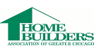 Home Builders Association of Greater Chicago logo in green with stylized house roof and building text