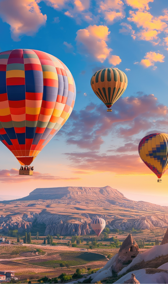 Hot Air Balloons in Turkey