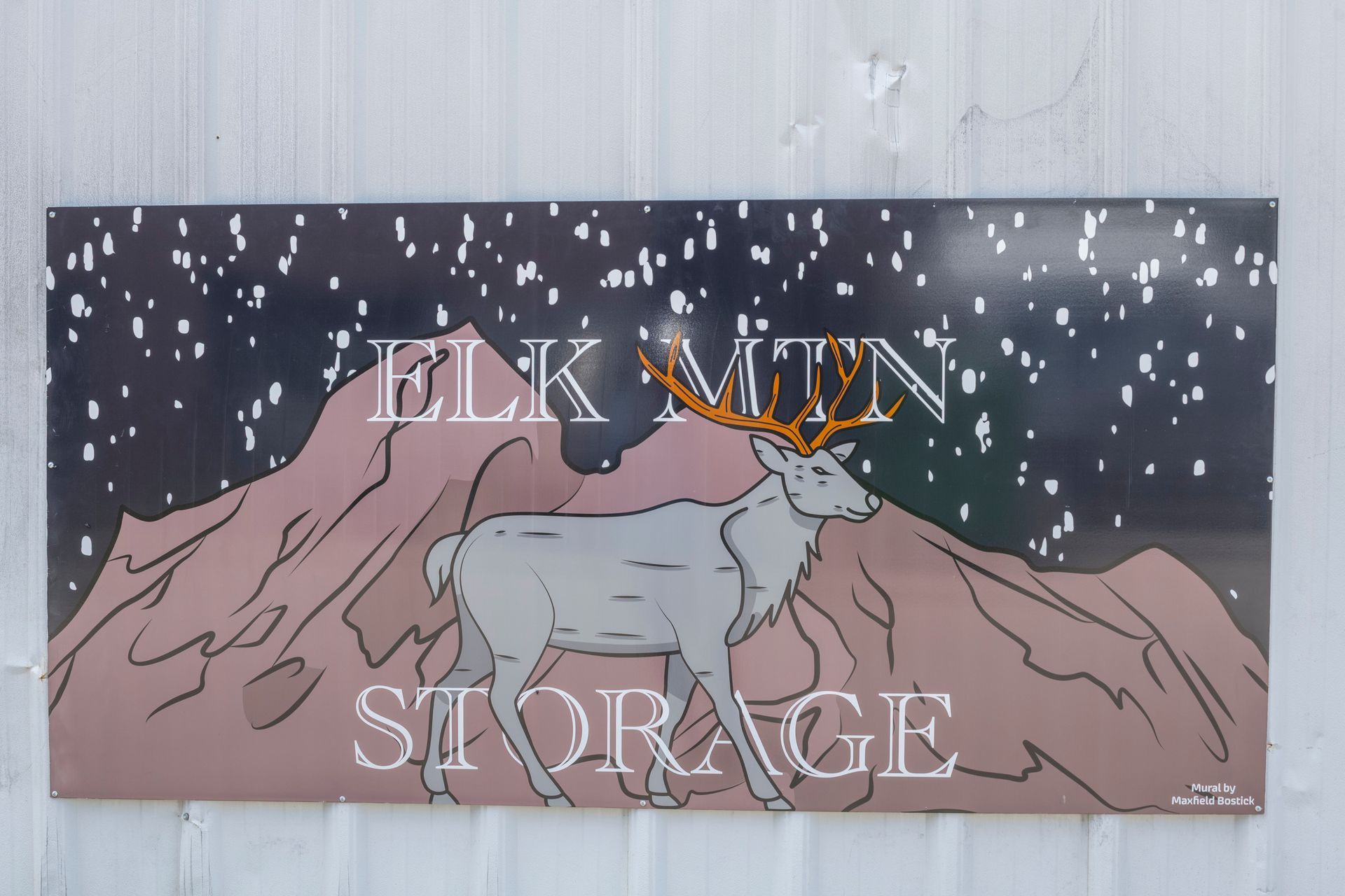 Elk Mountain Storage facility exterior