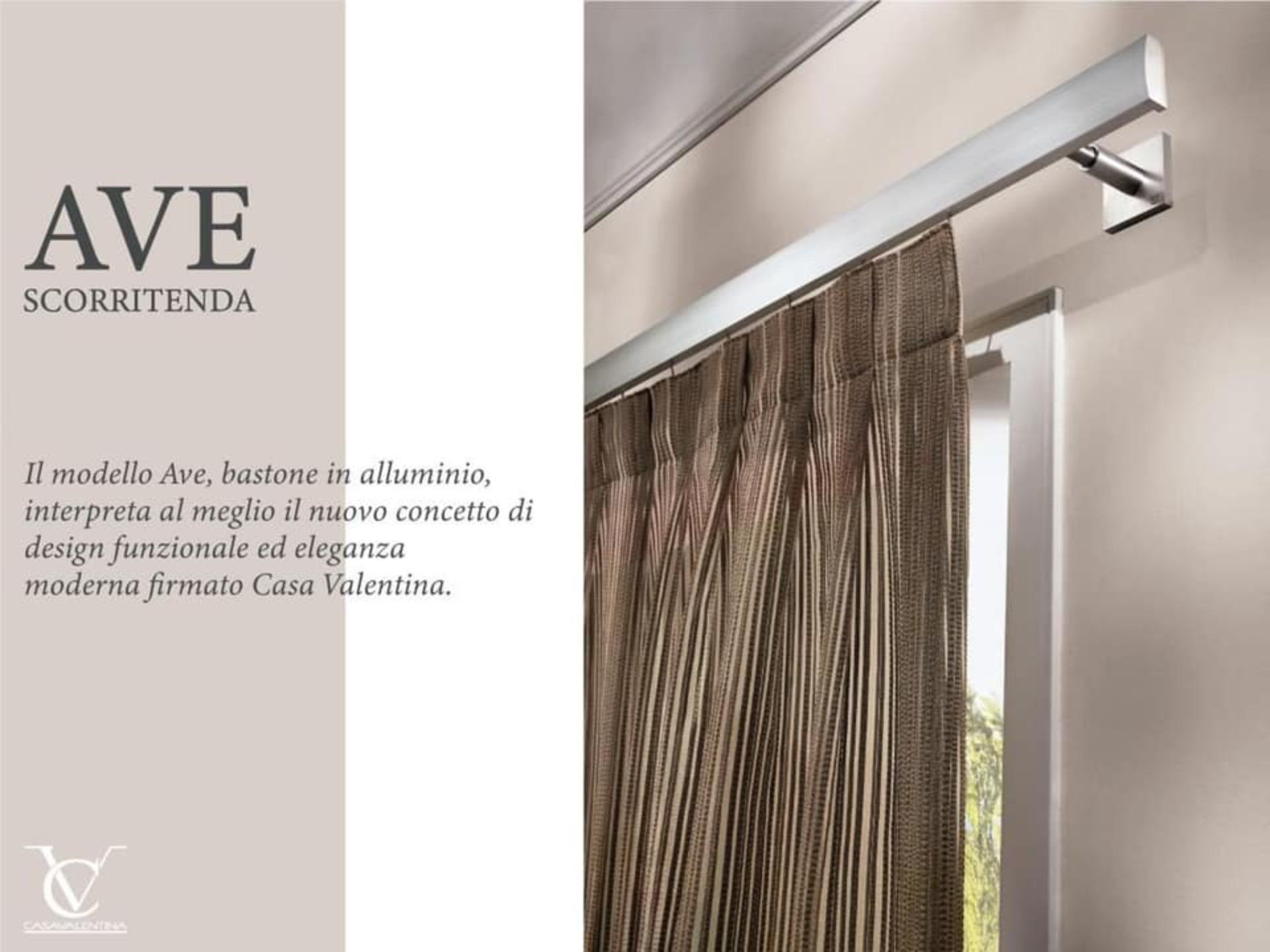 Bastone tenda in alluminio