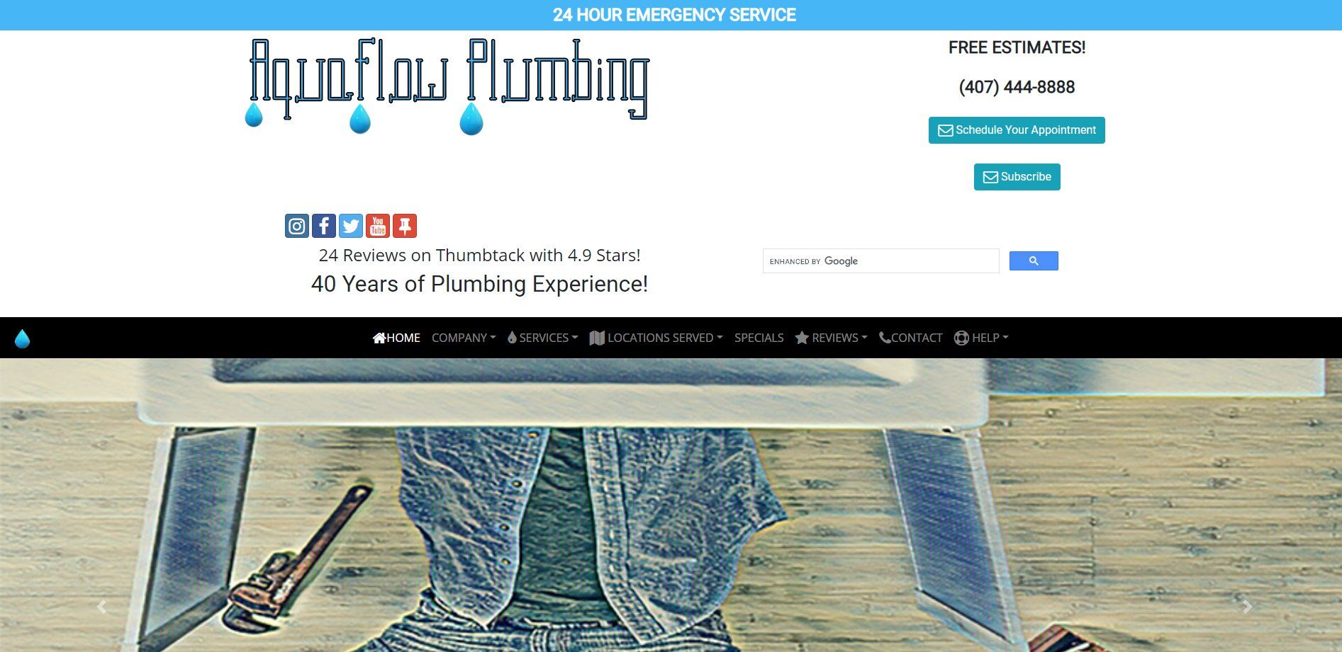 AquaFlow Plumbing - Built with Bootstrap AquaFlow Plumbing - Built with Bootstrap