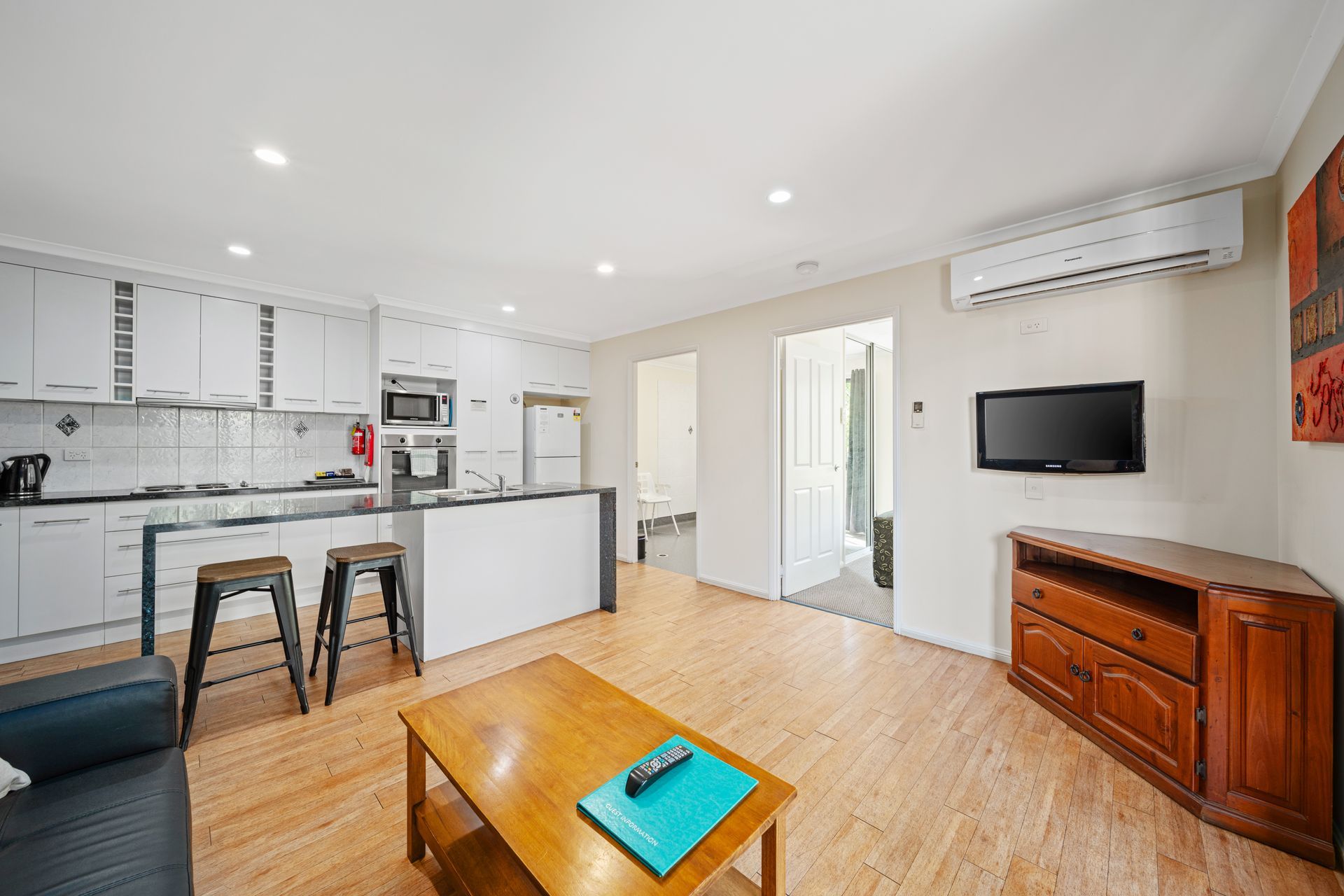 separate Queen bedroom