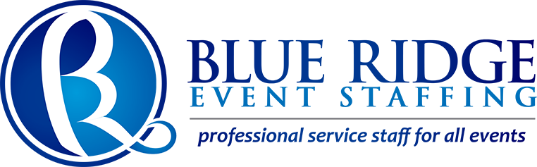 Blue Ridge Event Staffing  -  Professional Service Staff for All Events - Logo