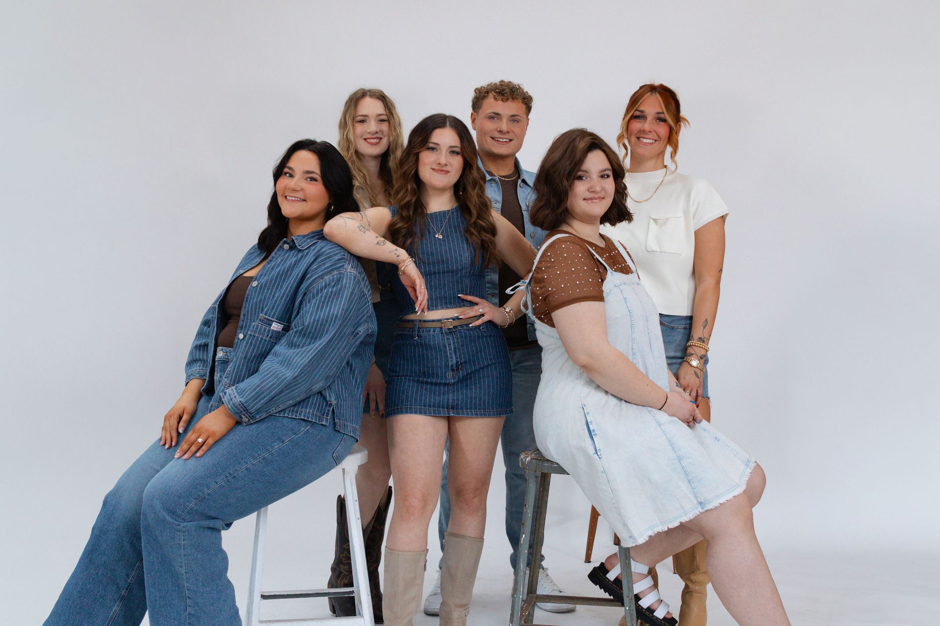 Team of beauty professionals from The Girls Nxt Door salon and spa in Springfield, MO.