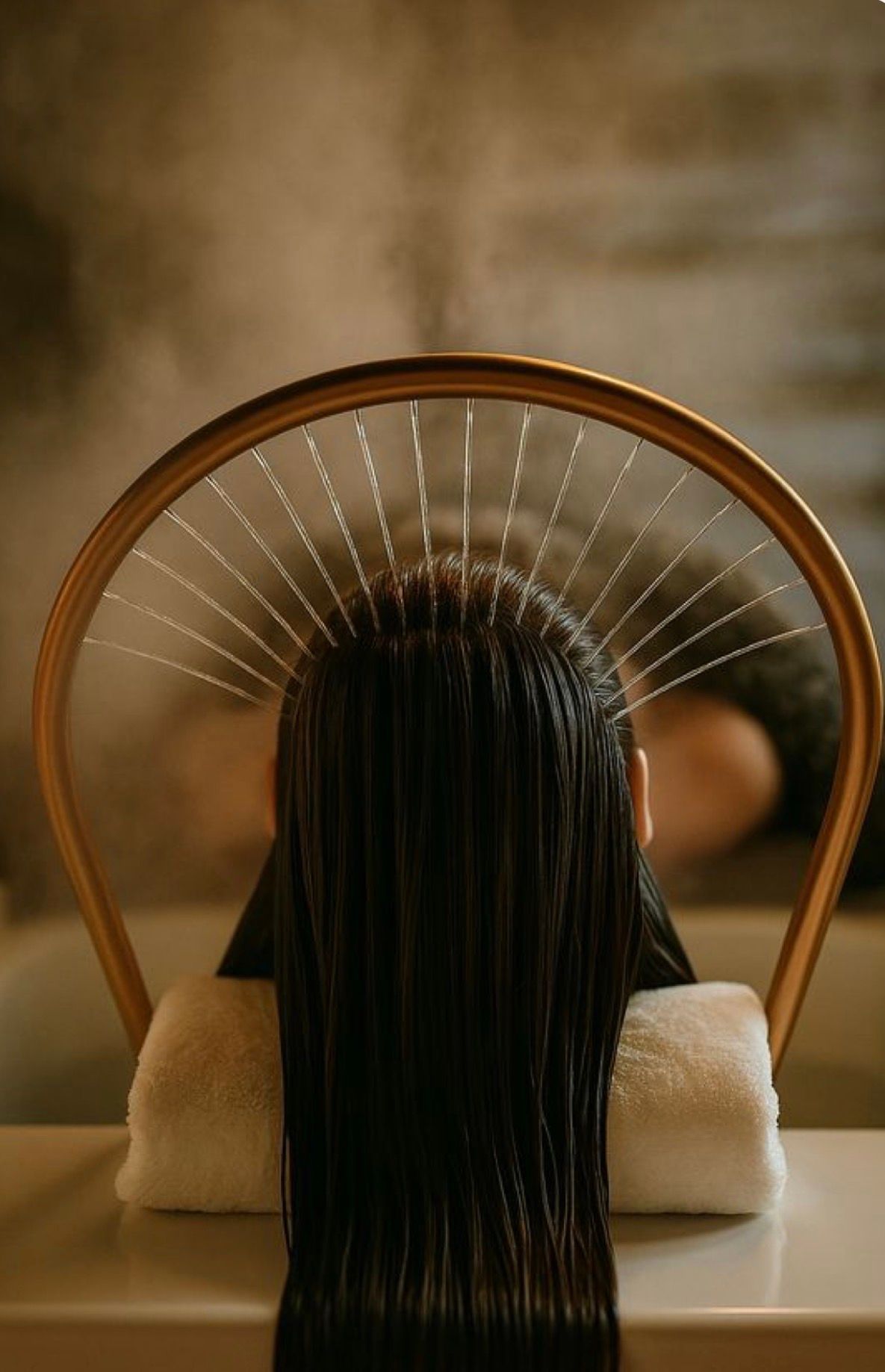 Luxury Japanese Head Spa treatment focused on scalp relaxation, hydration, and deep cleansing in Springfield, MO.