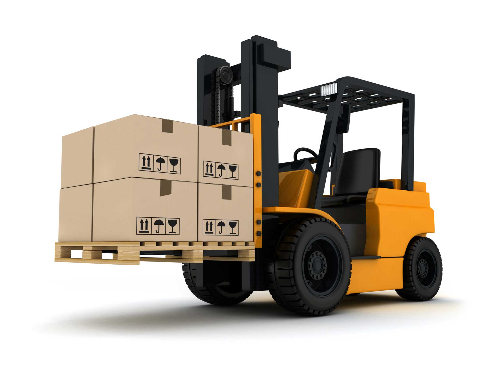 Forklift truck and box — Woodburn, Kentucky — J & J Forklift Service Forklift truck and box — Woodburn, Kentucky — J & J Forklift Service