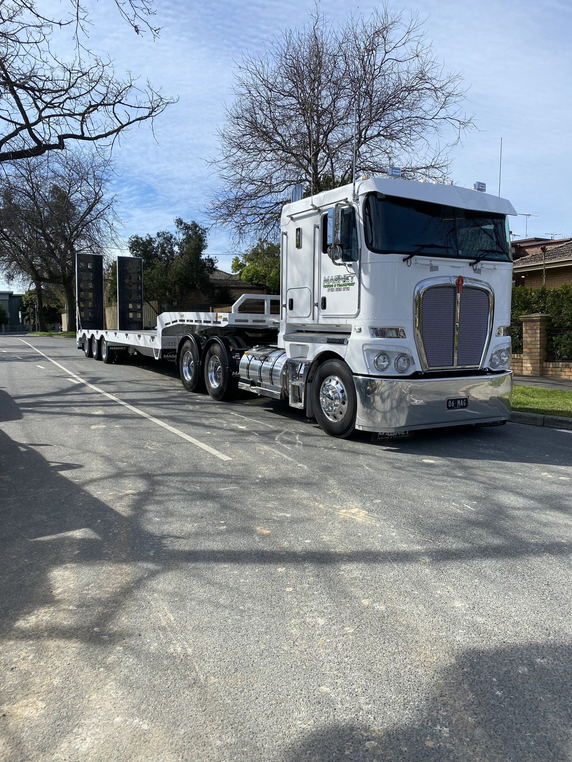 White truck