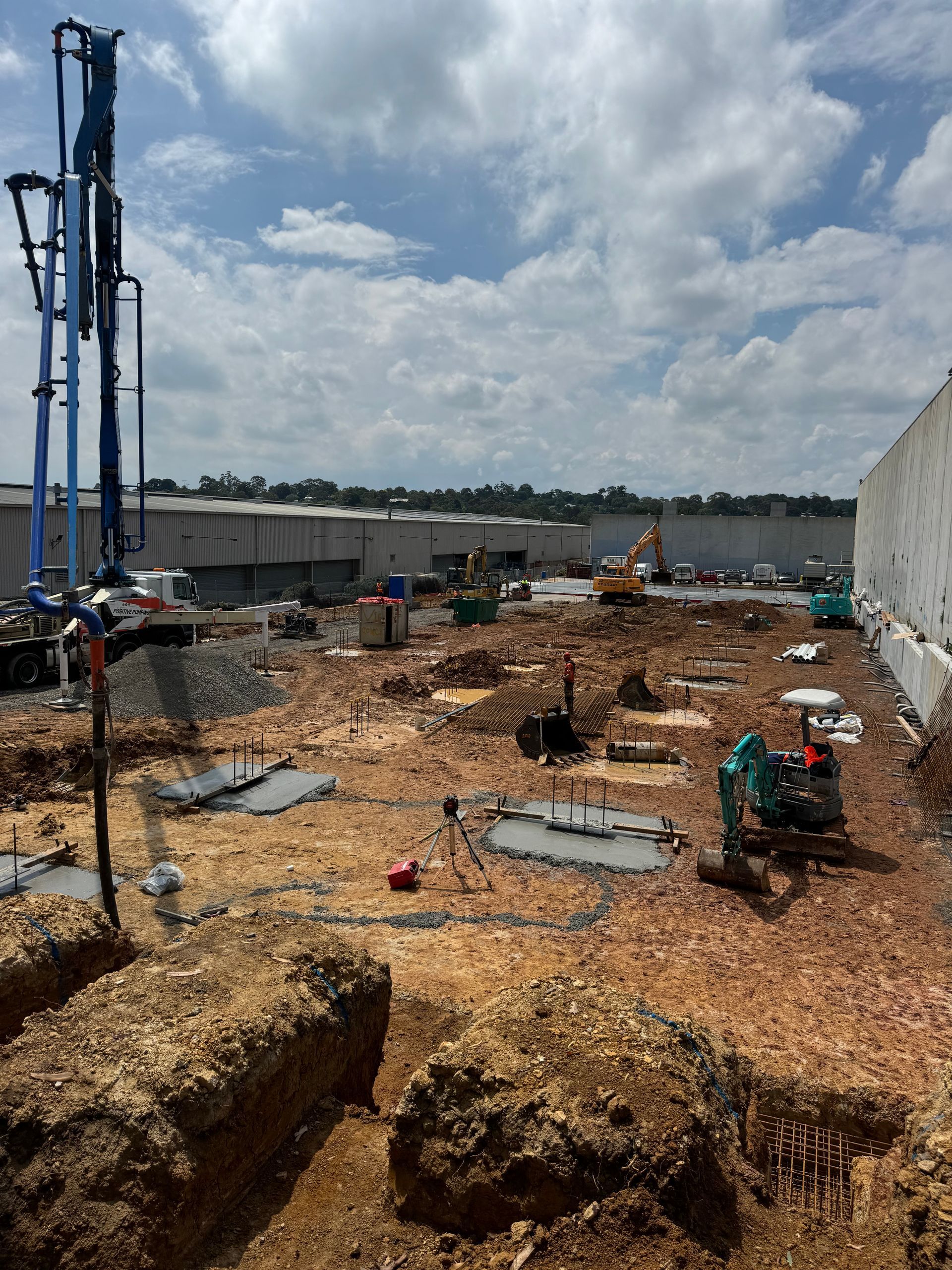 Construction site with heavy machinery#2