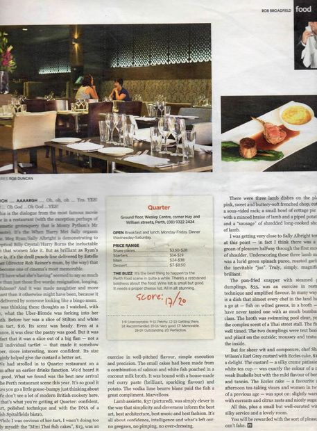 consultancy professional temporary chefs in Perth