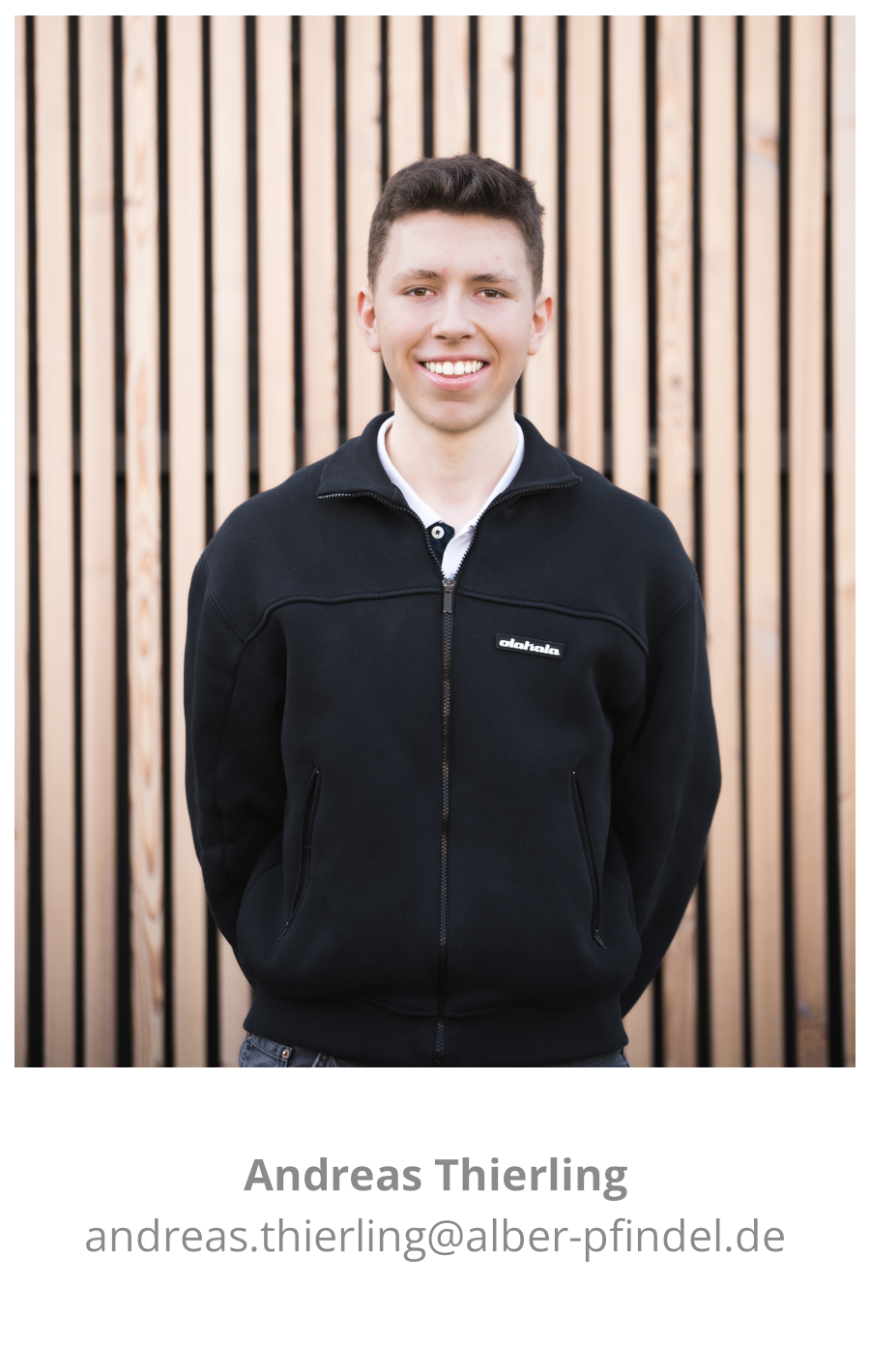 Portrait Mitarbeiter Andreas Thierling