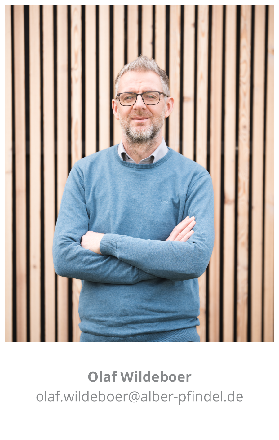 Portrait Mitarbeiter Olaf Wildeboer