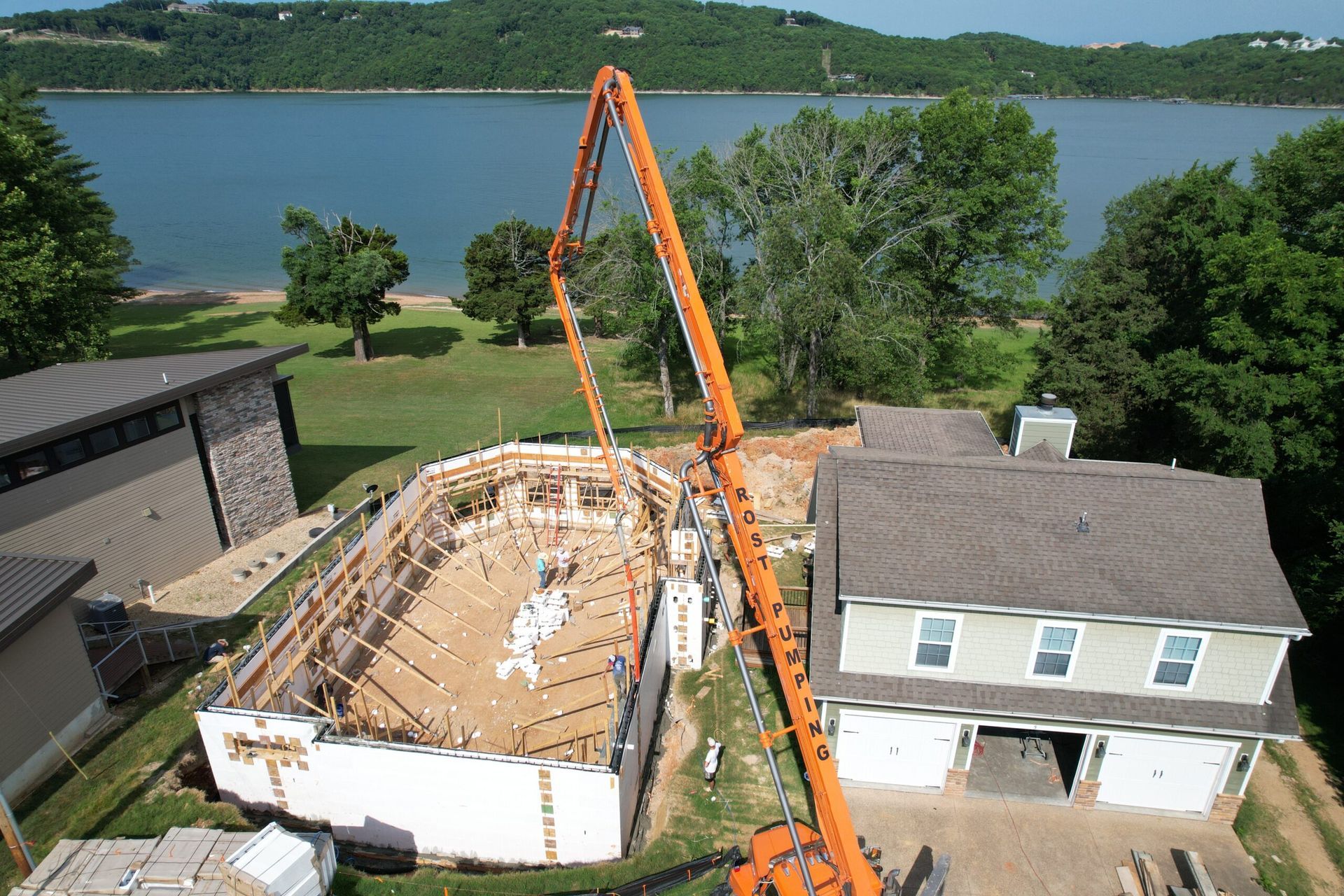 During Construction | how to build an ICF disaster resilient home | Kansas City MO