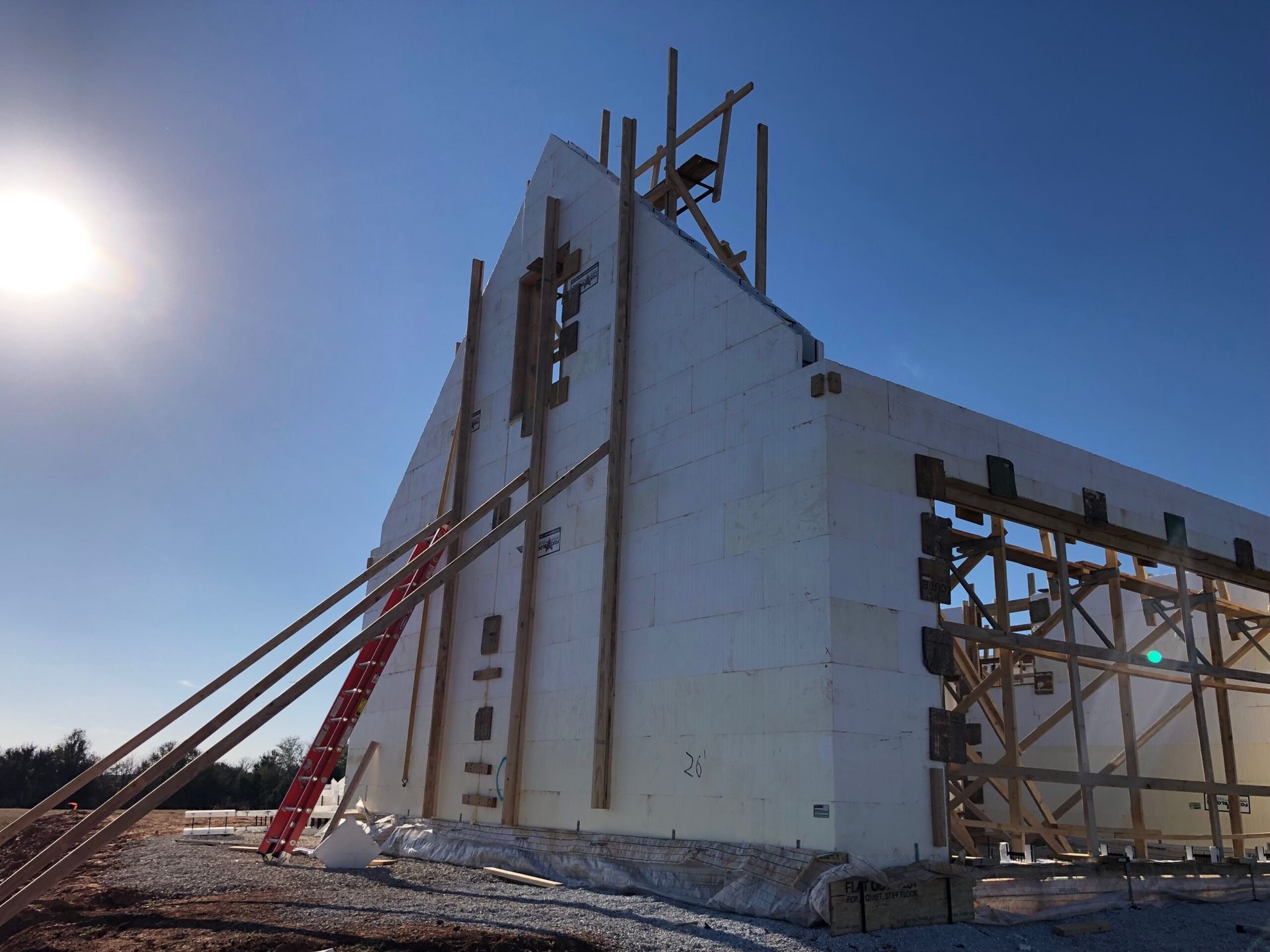 ICF homes that save money on electric bills | During icf installation of footers and walls on house in Republic MO