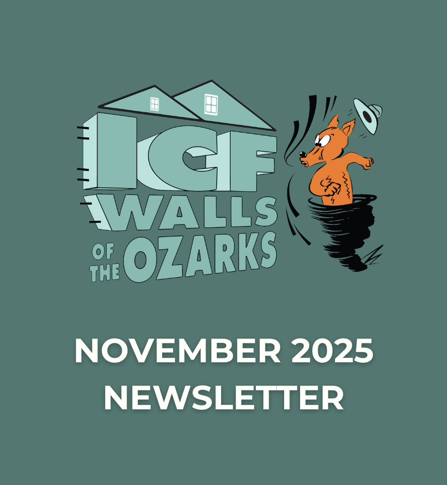 ICF Walls of the Ozarks November 2025 Newsletter - Springfield, MO
