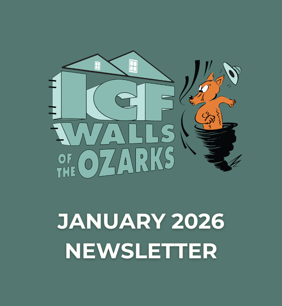 ICF Walls of the Ozarks January 2025 Newsletter - Rogers, AR