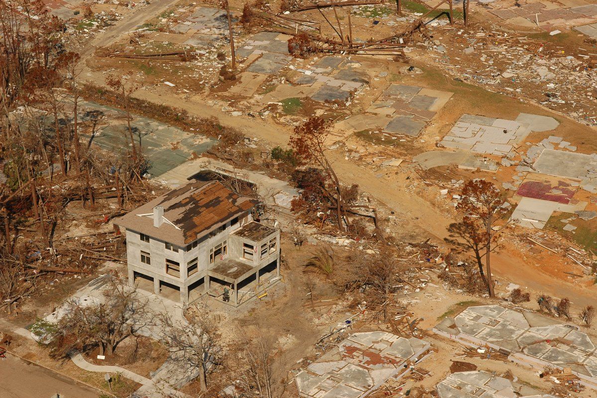 ICF home that survived hurricane in NWA and Missouri