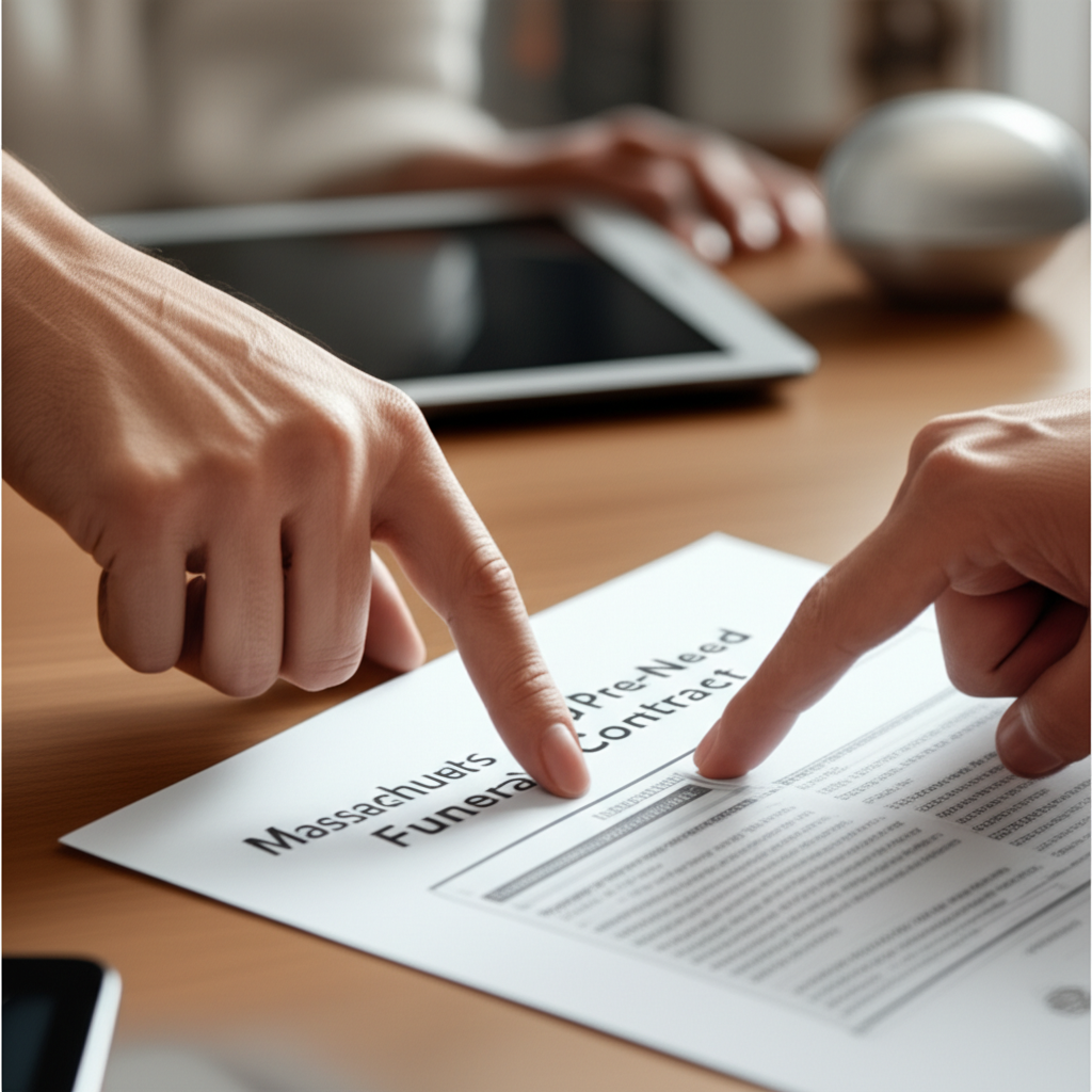 Preplanning funeral documents