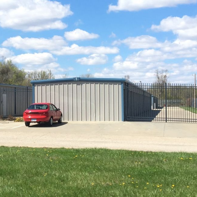 Amherst Self Storage arial view of faclity
