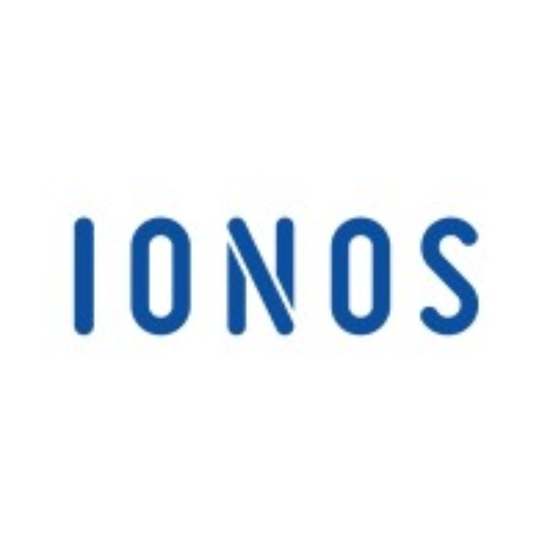 IONOS blue logo on a white background