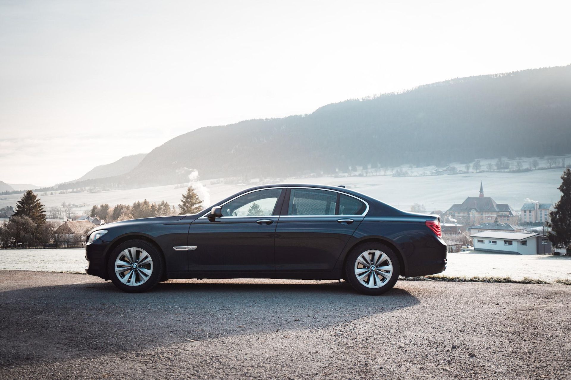 What a nice saturday morning in november (even it was freezing cold) to try out a F01 BMW seven seri