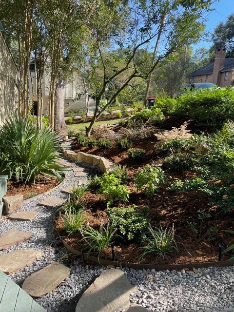 Beau Monde Landscape installation in Lafayette, LA 