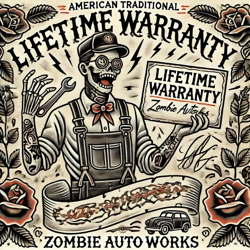 Zombie Auto Works | Salt Lake City | Lifetime Warranty | West Valley City | Warranty Offered