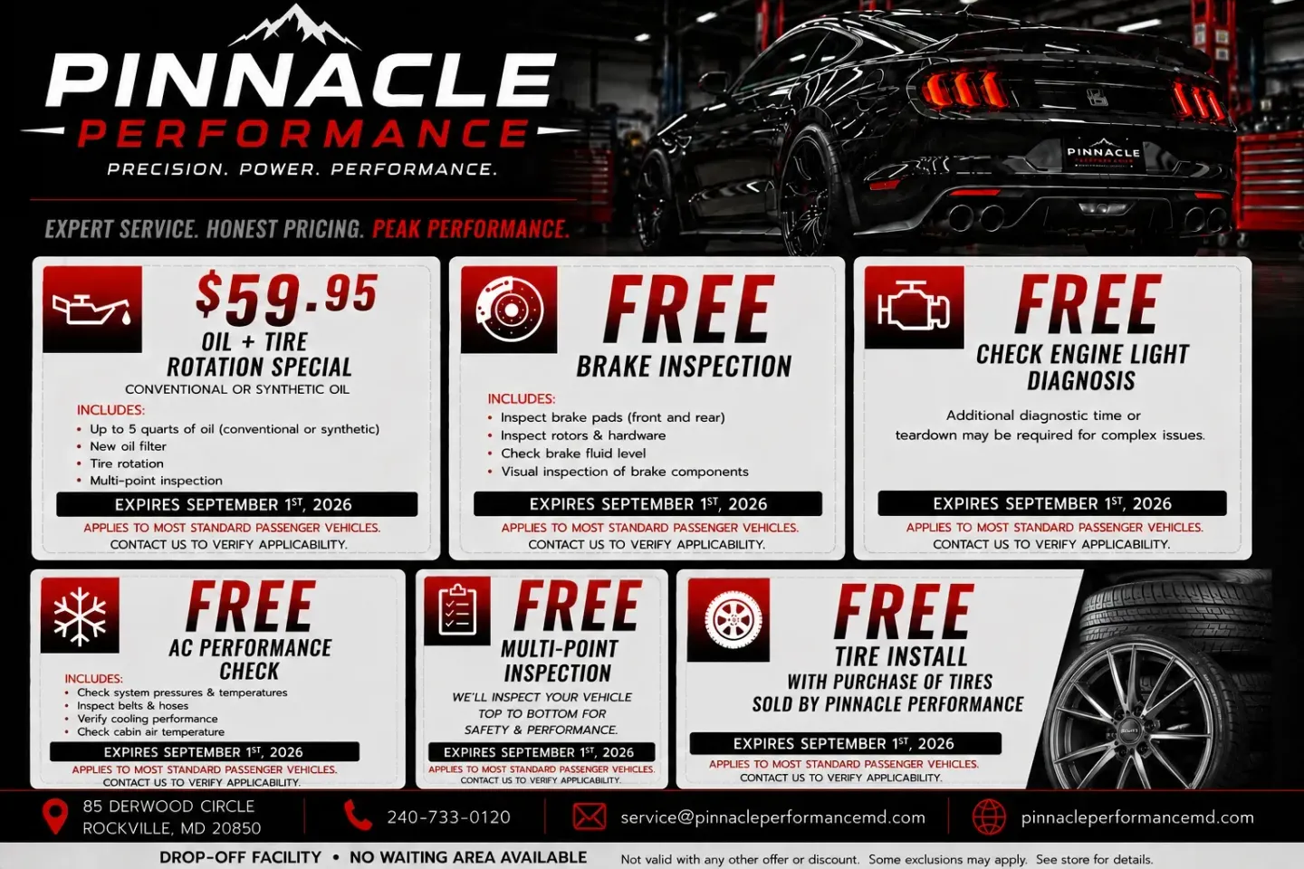 Coupons | Pinnacle Performance