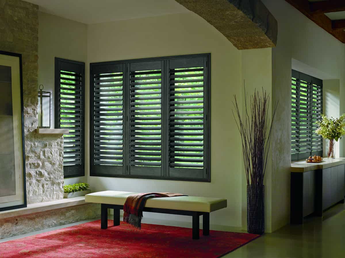 Heritance® Hardwood Shutters near Elizabethtown, Kentucky (KY) Hunter Douglas plantation shutters, interior shutters, and wood shutters