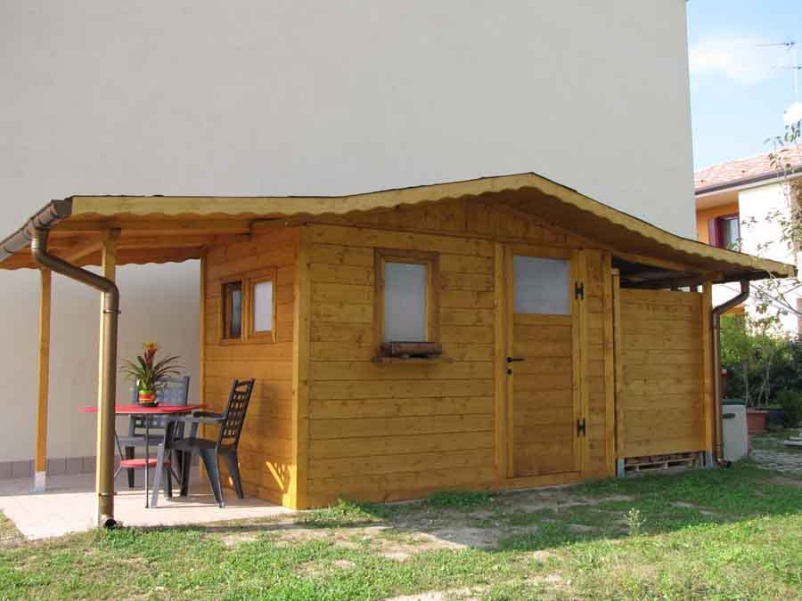 casa di legno tradizionale
