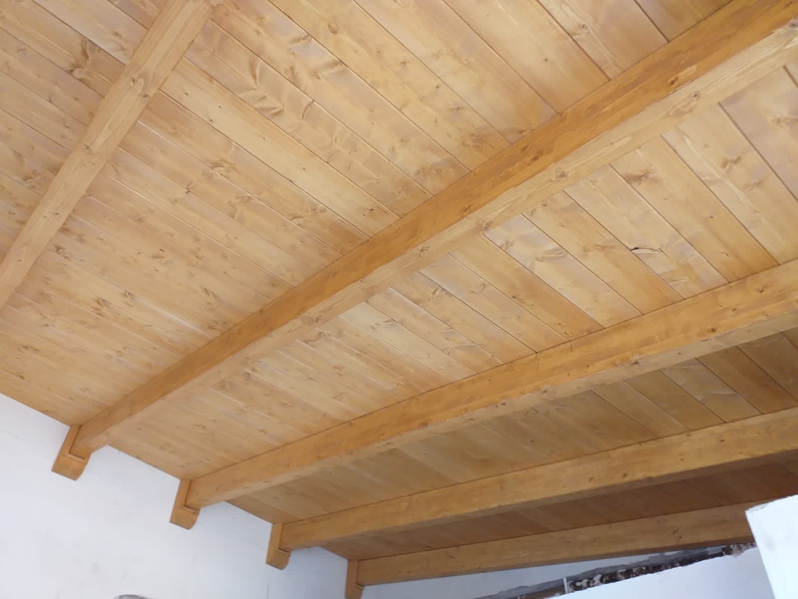 sottotetto in legno