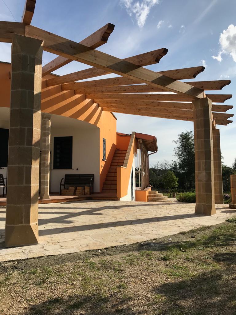 gazebo con pergola
