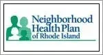 Neighborhood Health Plan of Rhode Island logo with green people icon and text