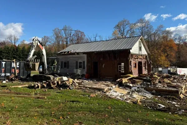 Full site preparation services in Spring Grove PA clearing grading and readying land for construction and landscaping projects