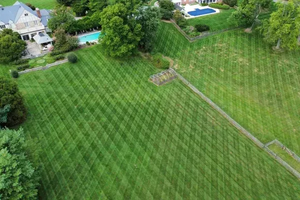 grass mowing service in Spring Grove PA delivering clean edges and evenly trimmed lawns for improved curb appeal