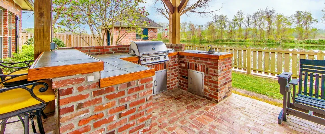 outdoor kitchen fire pit york county pa