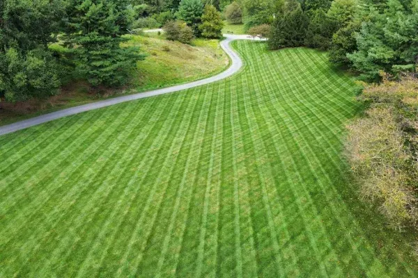 Professional lawn cutting in Spring Grove PA keeping yards neat healthy and well maintained throughout the growing season